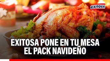 🔴🔵 Exitosa pone en tu mesa el pack navideño: Súmate al trend en Tiktok con el jingle de Exitosa