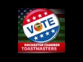 Rochester chamber toastmasters  vote 2016