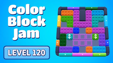 Color Block Jam Level 120 Solution Walkthrough