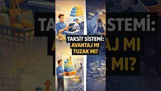 Taksit Sistemi Avantaj mı Tuzak mı? #taksit #kredikartı #borç #ekonomi #finans #para  #shorts