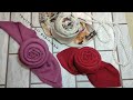 DIY wedding tray - Hantaran kerudung | cara melipat hijab untuk hantaran