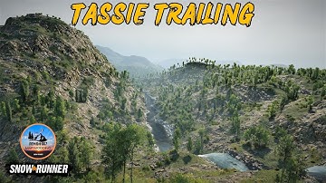 New Snowrunner Mod Map - Tassie Trailing - New Trails Tour
