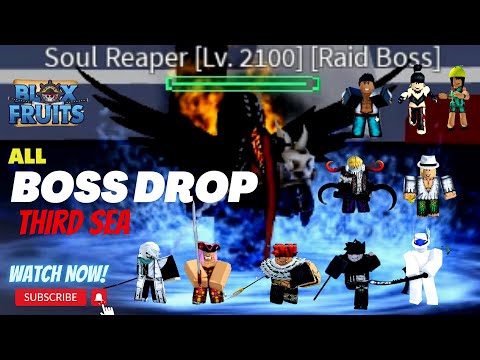 Descubra todos os Drops de Boss em Blox Fruits Sea 1: Tesouros Épicos  Esperam por Você! - Dluz Games