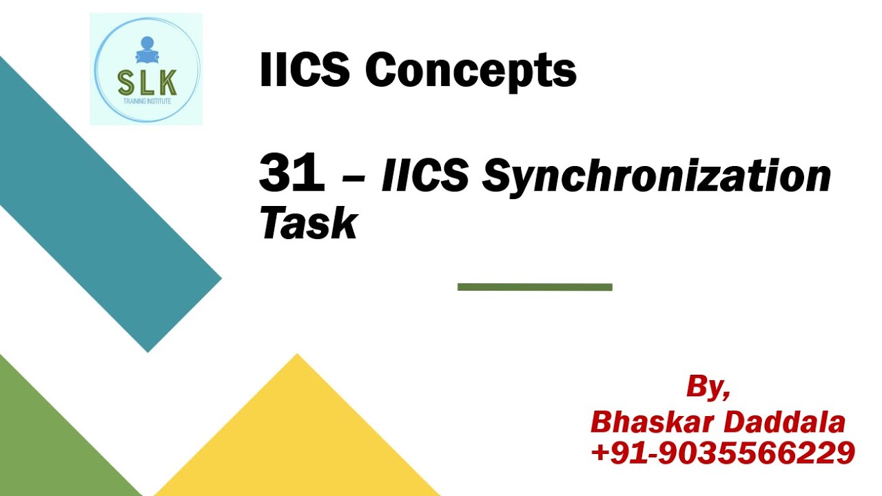 SLK_18 31 Synchronization Task - YouTube
