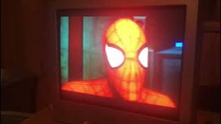 Spider-Man 2 Enter electro on symphonic CRT TV