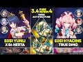 E0S1 Yunli x Herta &amp; E0S1 Hyacine True DMG | Pure Fiction 4 | Honkai Star Rail 3.4