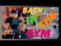 Vlog   back in the gym 