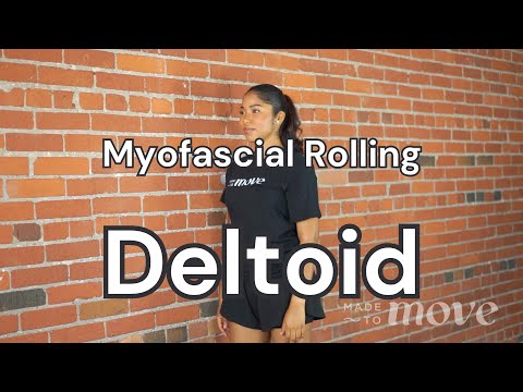 Myofascial Rolling:  Deltoid