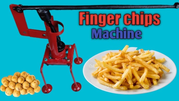 🍟 French Fries (Chips) With Stephanie! - Vevor Machine - Not Wood