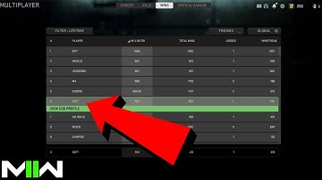 HOW to CHECK LEADERBOARDS in MODERN WARFARE 2!