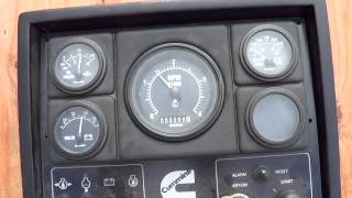 Cummins Marine 430C Engine Startup
