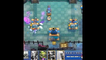 Clashroyale Tips :How to fully counter gobarrel with  Snowball #clashroyale #shorts #clashroyaletips