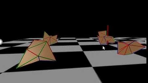 Multiple robots showed in a single video