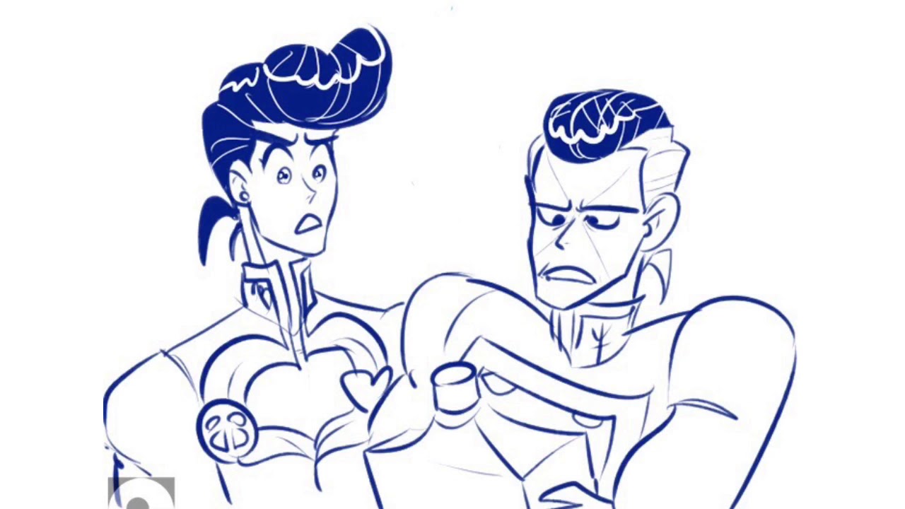 Стар платинум рисовать по шагам