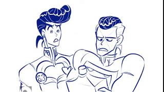 JoJo Comic Dub: "Almond's Got No Tiddies" (Comic By: Hajnarus)