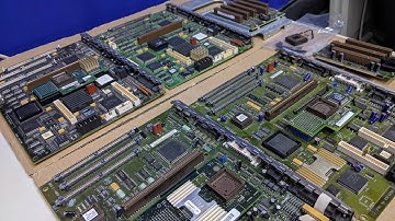 Preparation for the benchmarking of IBM PS/2 Model 56 and 57 planars and CPUs!