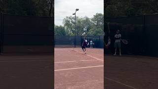 Nishesh Basavareddy Serve Close Up - Men’s Clay Court Practice #tennis #tennisplayer #clay #sports