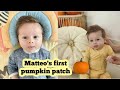 Nikki Bella family Halloween costume REVEALED 😍 | Matteo's first pumpkin patch ❤️