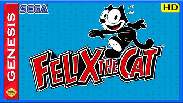 Felix The Cat - Port from NES to Sega Genesis - Gameplay (HD)