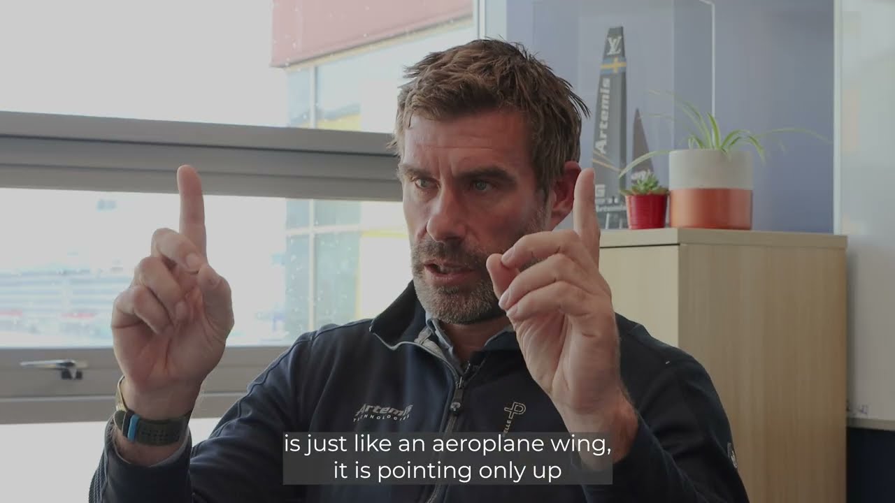 What is hydrofoiling? Iain Percy, CEO of Artemis Technologies