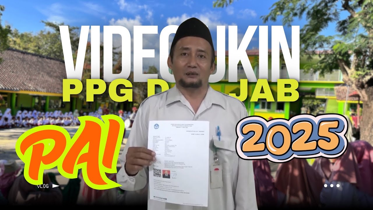 VIDEO ukin ppg pai daljab 2025 UIN Raden Mas Sahid Surakarta  - WARSITO, S Pd I