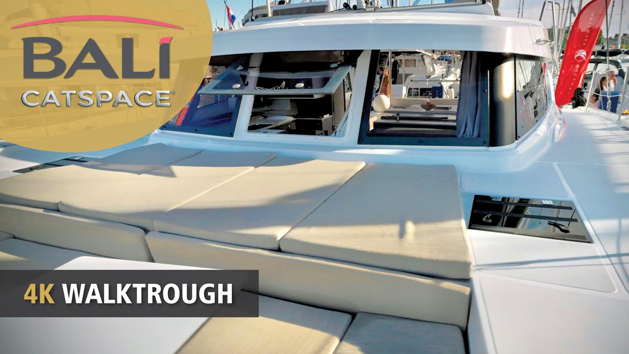 ⁣BALI CATSPACE SAIL CATAMARAN | 4K WALKTROUGH
