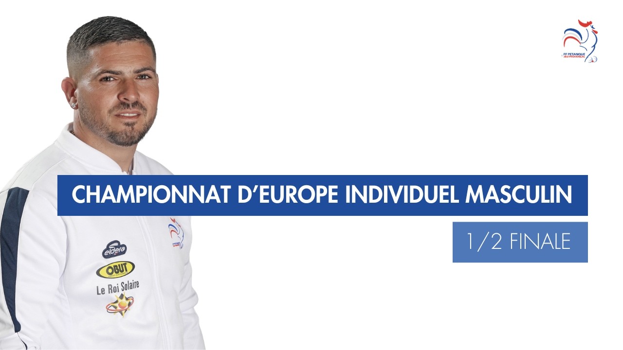 Miniature : CHAMPIONNAT D'EUROPE INDIVIDUEL MASCULIN - 1/2 FINALE - FRANCE VS ISRAEL