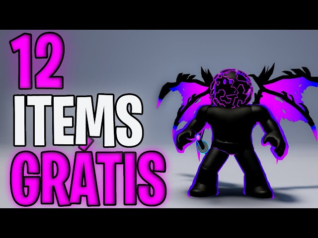 12 itens GRÁTIS no Roblox 