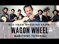 Wagon Wheel | Old Crow Medicine Show | Baritone Ukulele Tutorial