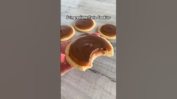 Twix but make it a COOKIE 😍 #recipe #cookies #easyrecipe