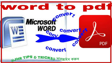 MS Word 2007 to PDF Bangla Tutorial | Word 2007 to PDF Converter | How To Save As PDF Office 2007/