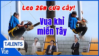 Ngô Kiến Huy bái phục khi chứng kiến cú cưa cao 26m của 