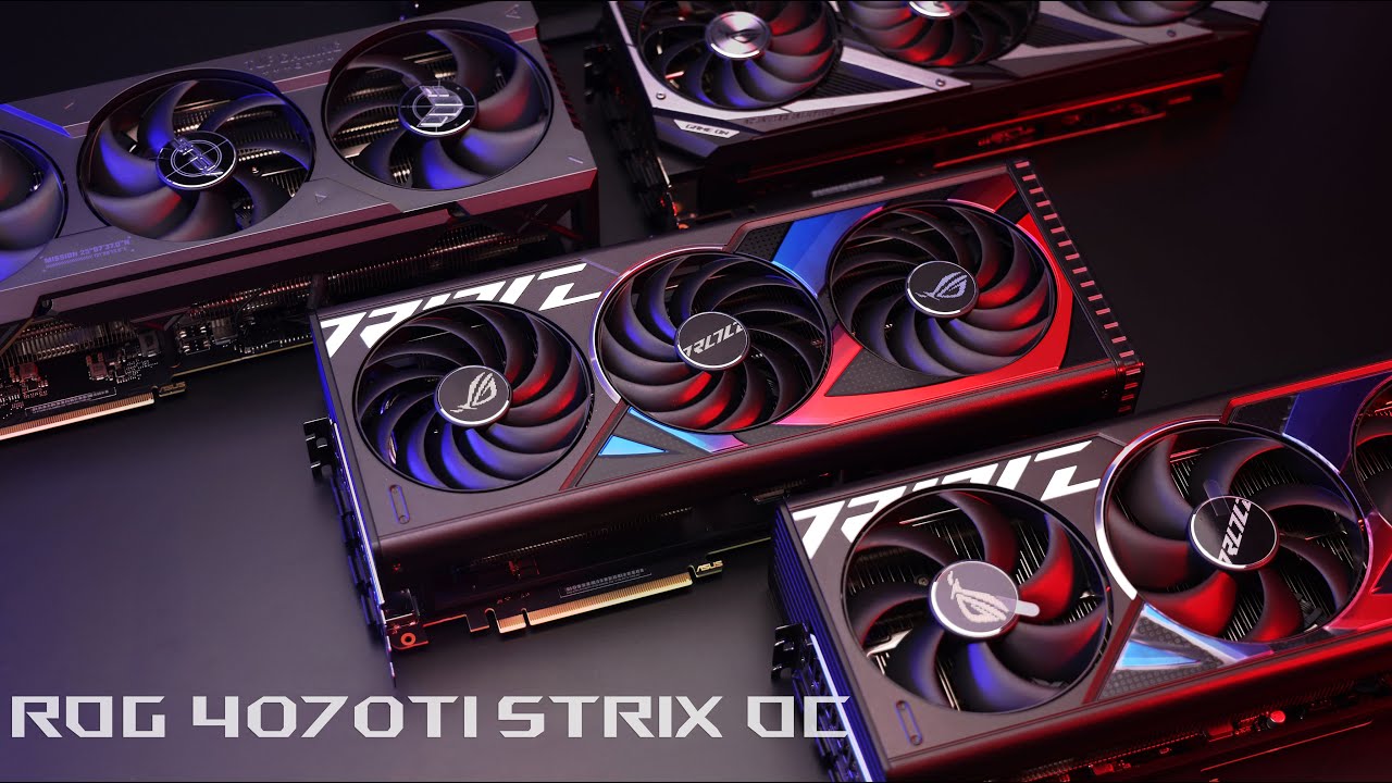 Asus geforce rtx 4070 ti rog strix