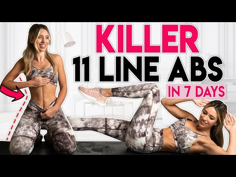 Killer 11 Line Abs Belly Fat Burn In 7 Days | 5 Min Workout
