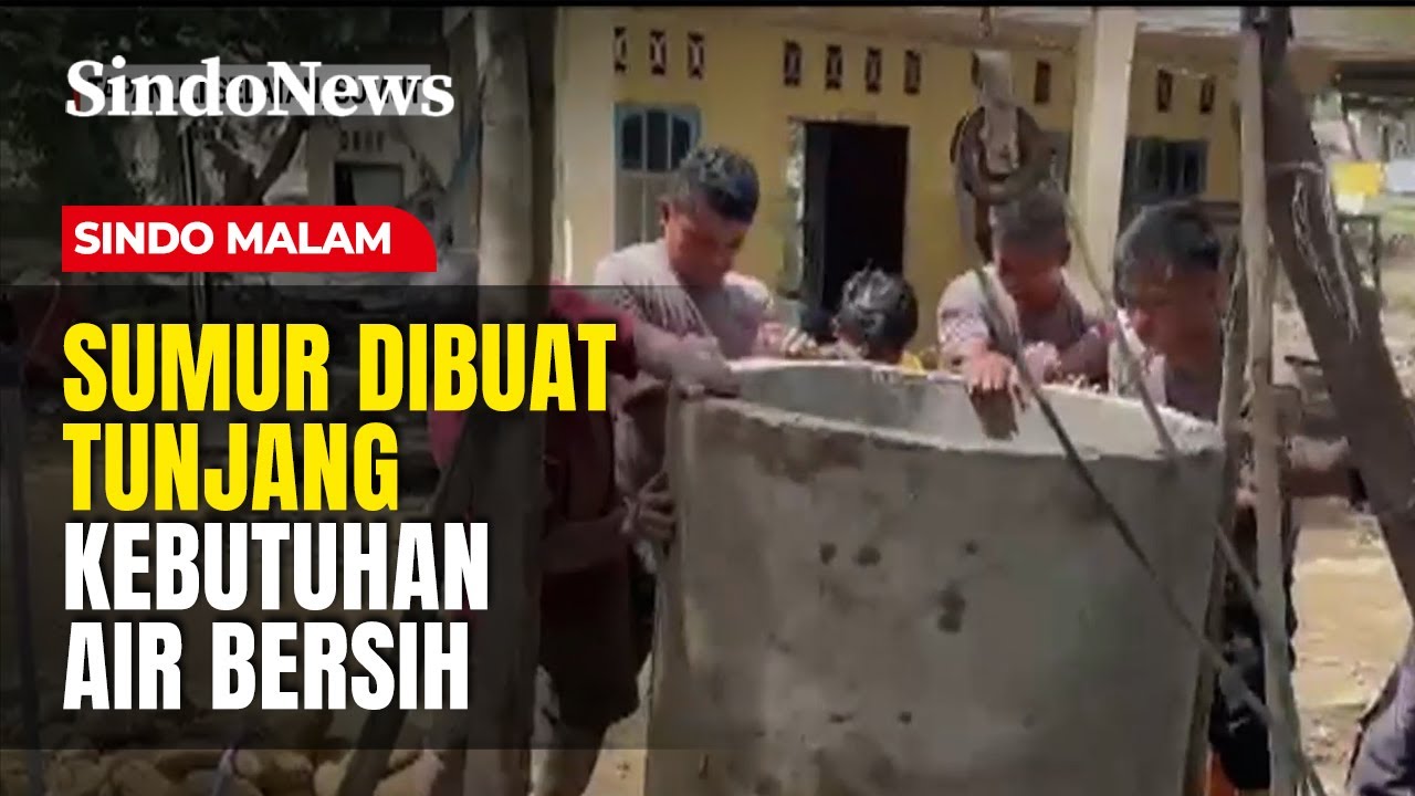 Krisis Air Pasca Bencana, Sumur Dibuat Tunjang Kebutuhan Air Bersih | Sindo Malam | 16/01