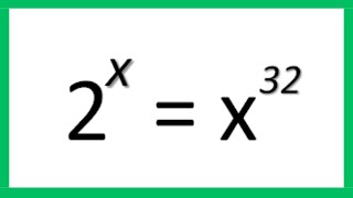 Germany Math Olympiad Exponential Problem Solution ║ A Nice Algebra Problem