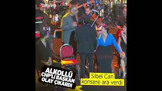 Chpli Edremit Belediye Başkanı Selman Hasan Arslan Sibel Can Konserinde Ortalığı Birbirine Kattı