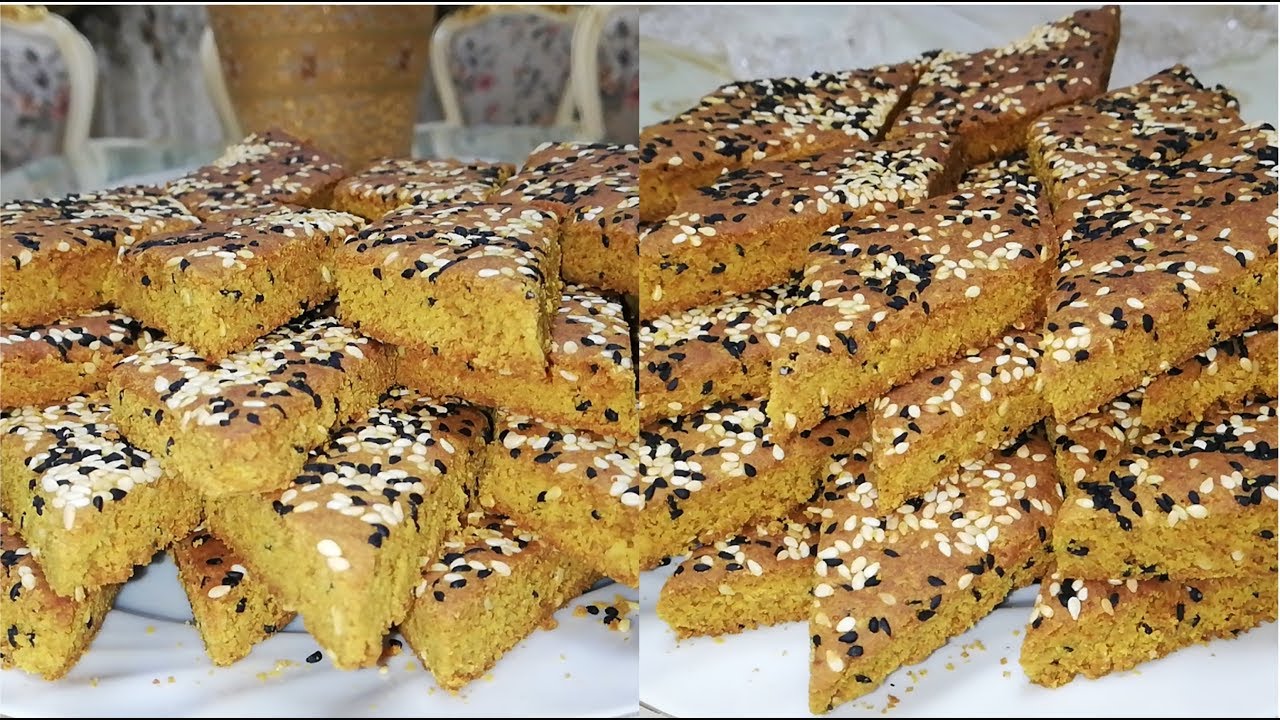 المحوجة #القرصة الصفراء #قرصة العسل# قرصة المحوجة وهسمعكم صوت القرمشة #عزة في المطبخ