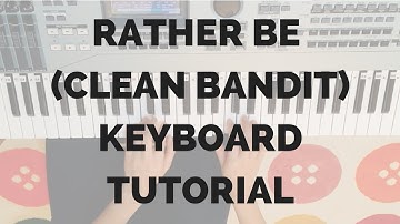 Rather Be (Clean Bandit) Keyboard Tutorial