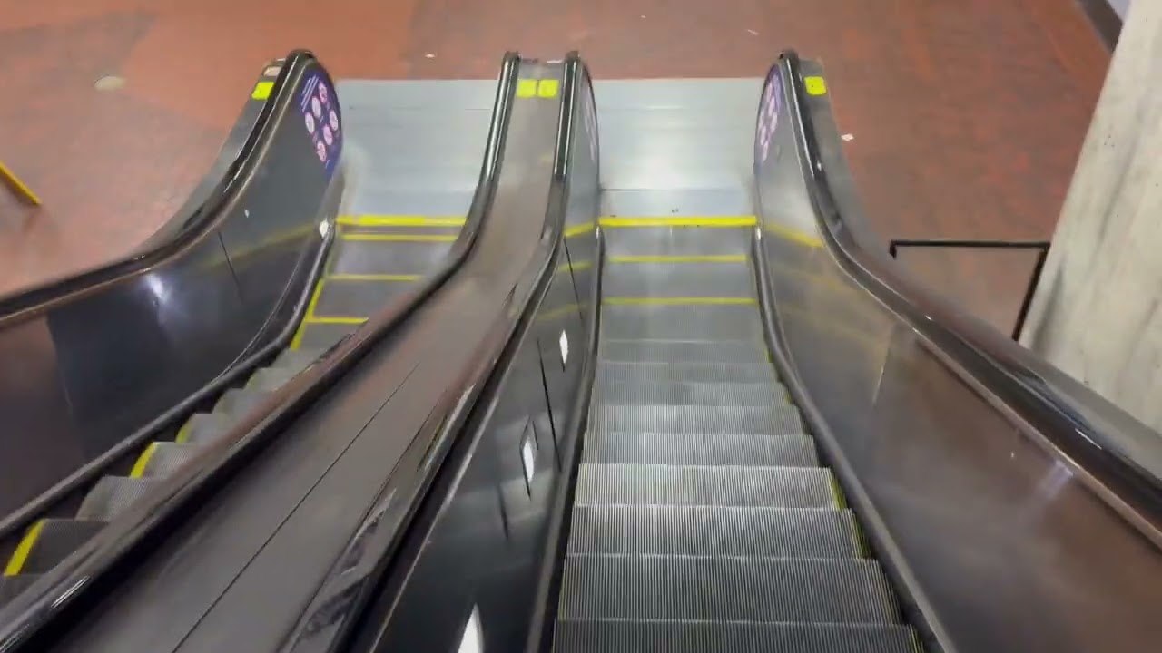 WMATA 1st Street Entrance Escalators at Union Station Metro Station - Washington DC