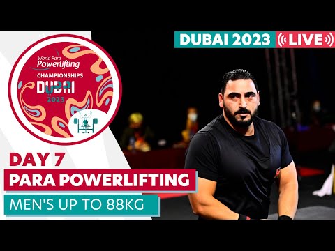 Day 7 | Men's Up to 88kg | Group A | Dubai 2023 World Para Powerlifting World Championships