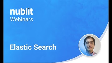 Webinar Elastic Search