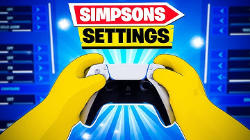 Fortnite Simpsons Season Controller Settings Explained (Zero Build + Build Controller Settings)