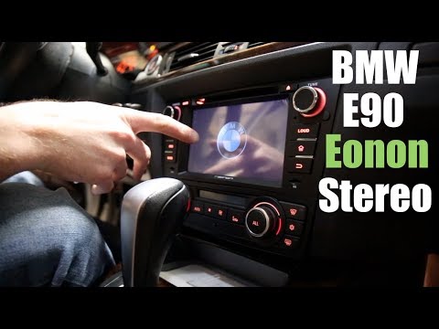 BMW E90 Eonon Aftermarket Stereo Install