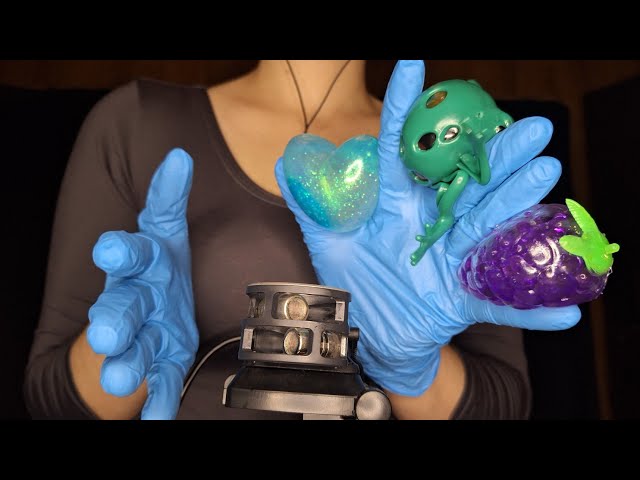 #ASMR Fast Sticky Squishing #粘着性スクイーズ