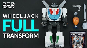[Transformation] Wheeljack Transformers Takara Tomy Masterpiece MP-20+ 变形金刚千斤顶变形展示