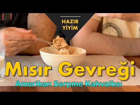 Video: Yoğurtlu mısır gevreği yenir mi?