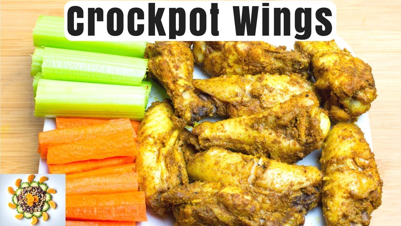 Crockpot Chicken Wings No Fry Chicken wings How To Make Chicken Wings Slow Cooker YouTube