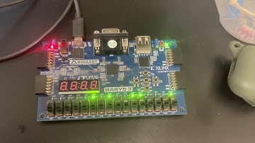 UART Universal Asynchronous Receiver/ Transmitter FPGA Basy 3