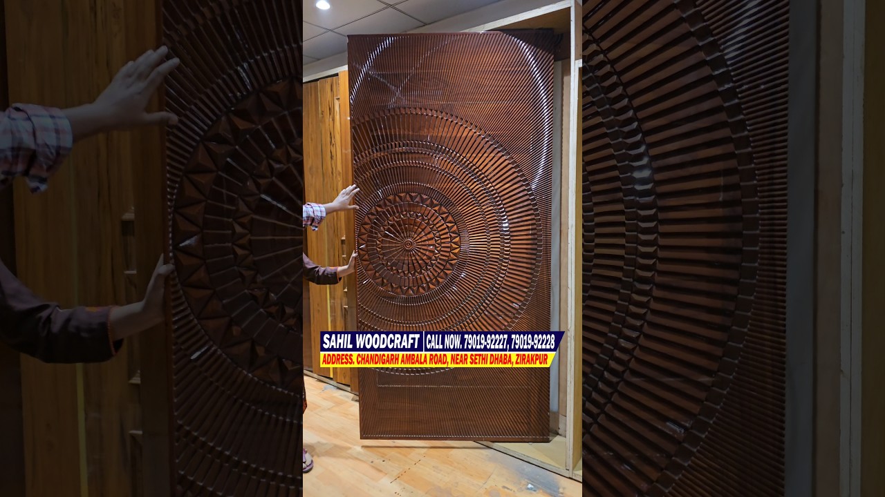 Get Best Designer Doors at Cheapest Prices , Sahil Woodcraft, Zirakpur